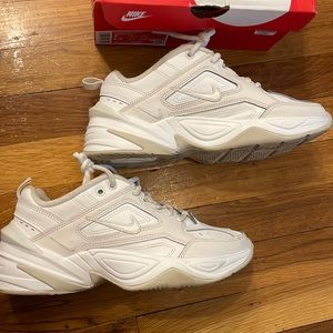 Nike m2k tekno summit white chunky sneaker lightly worn with box!